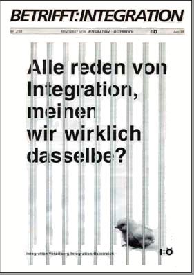 Titelbild der Zeitschrift: betrifft:integration