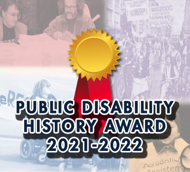 Beispielbild des "Public disability history awards"
