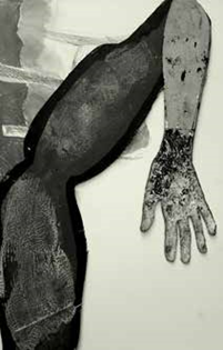 Ein Bild, auf welchem ein Arm und eine Hand zu sehen
sind.