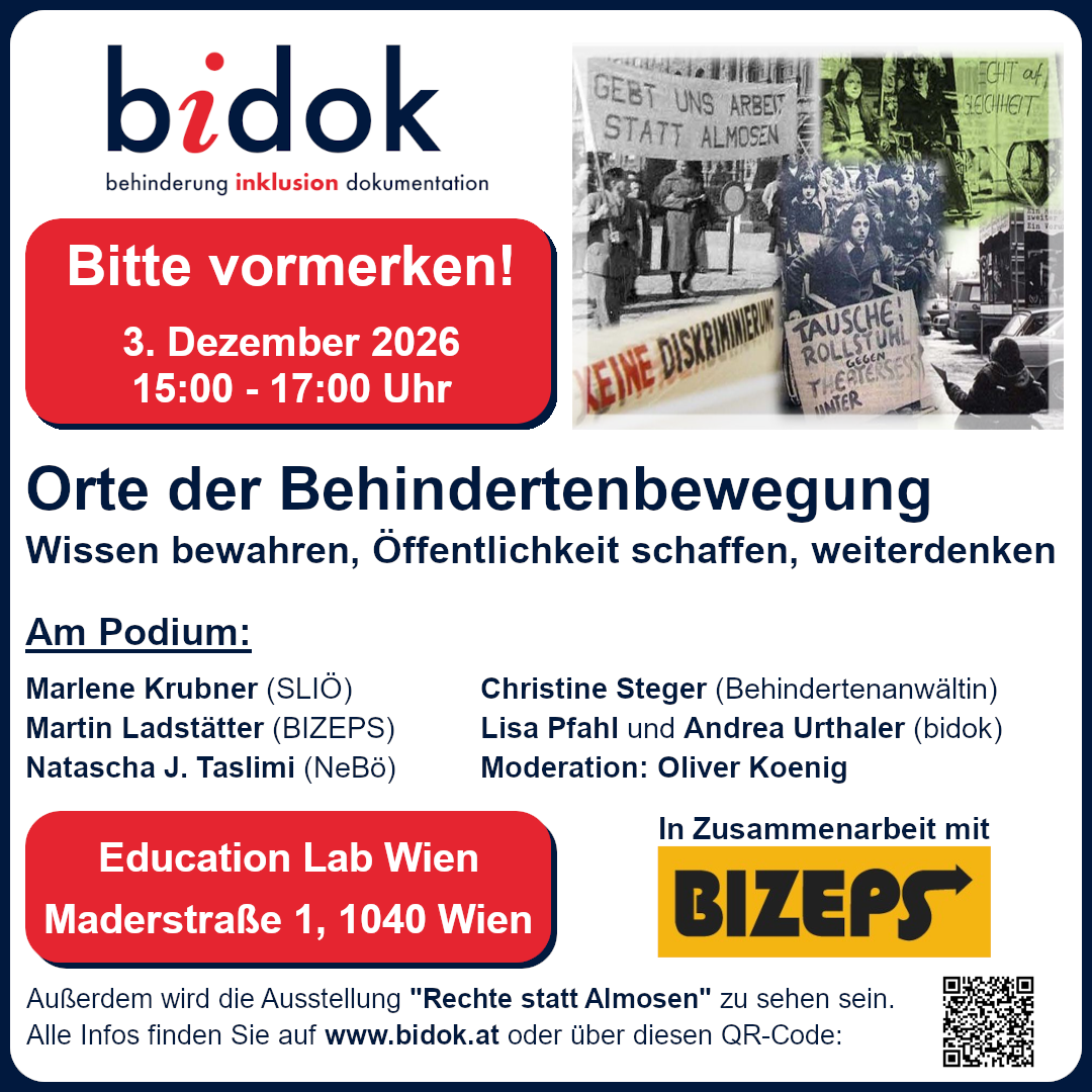 Ankündigungs-Flyer für die Veranstaltung am 3.12. von 15:00 bis 17:00 im Education Lab in Wien. Am Podium sind Christine Steger, Marlene Krubner, Martin Ladstätter, Natascha Taslimi und Lisa Pfahl. Moderation: Oliver Koenig Ankündigungs-Flyer für die Veranstaltung am 3.12. von 15:00 bis 17:00 im Education Lab in Wien. Am Podium sind Christine Steger, Marlene Krubner, Martin Ladstätter, Natascha Taslimi und Lisa Pfahl. Moderation: Oliver Koenig